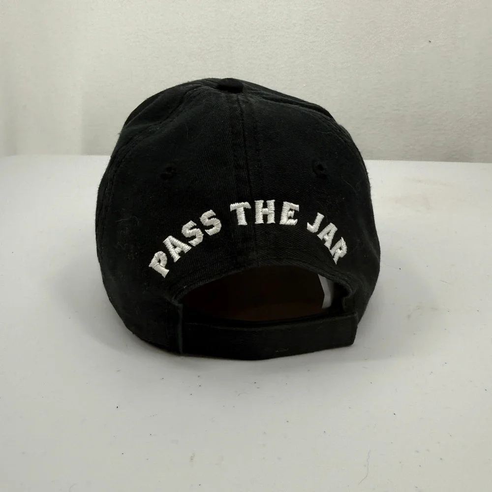 Ole Smoky Tenessee Moonshine Baseball‎ Cap Mens OSFM Black Pass The Jar Hat